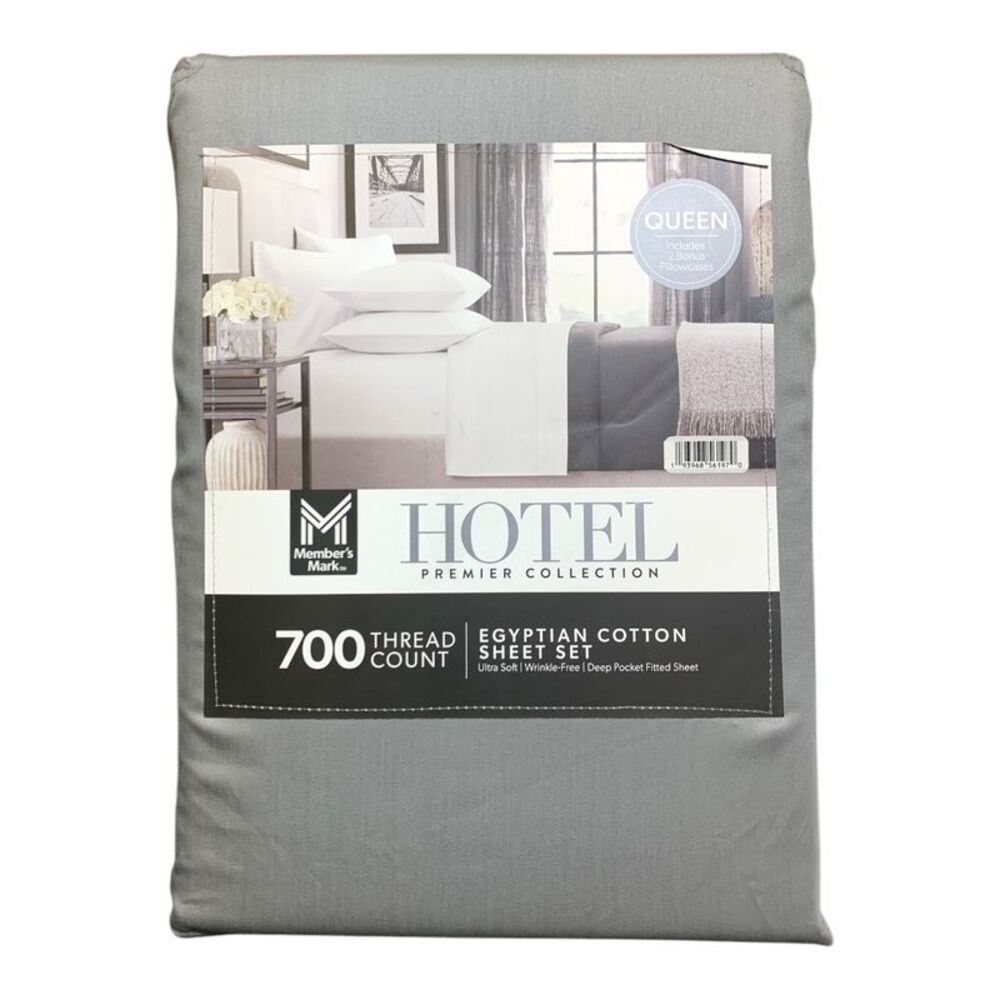 Grey Grove - Member's Mark Hotel Premier Collection 700TC Egyptian Cotton Sheet